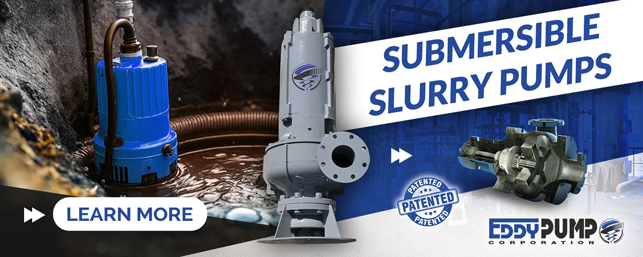 bơm chìm hút bùn eddy